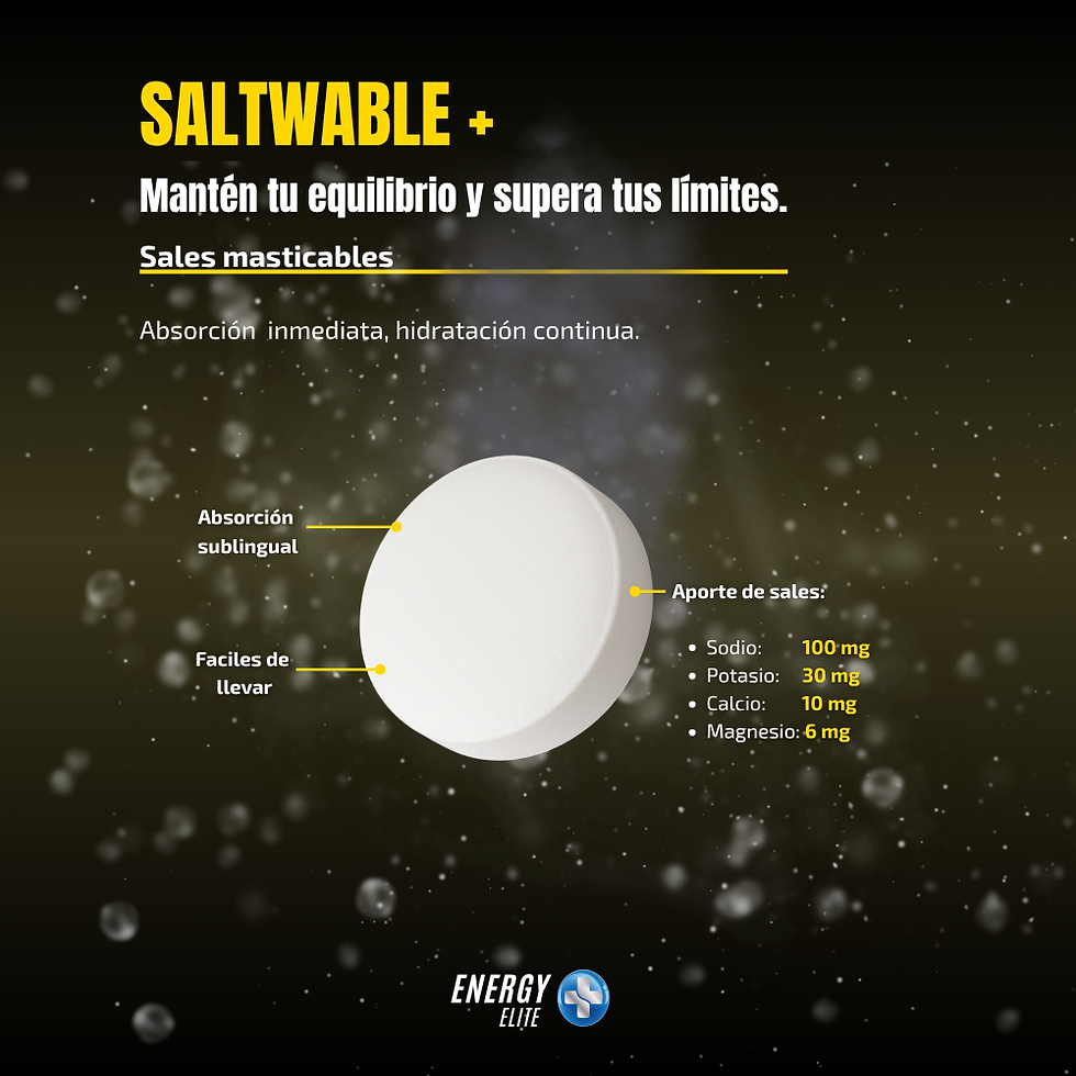 Miniatura: Sales masticables bolsa x 10 tabletas Limón SALTWABLE