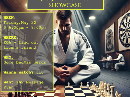 Making Canadian History! Canada's first Jiu Jitsu-Chess Showcase @ Kalianda One