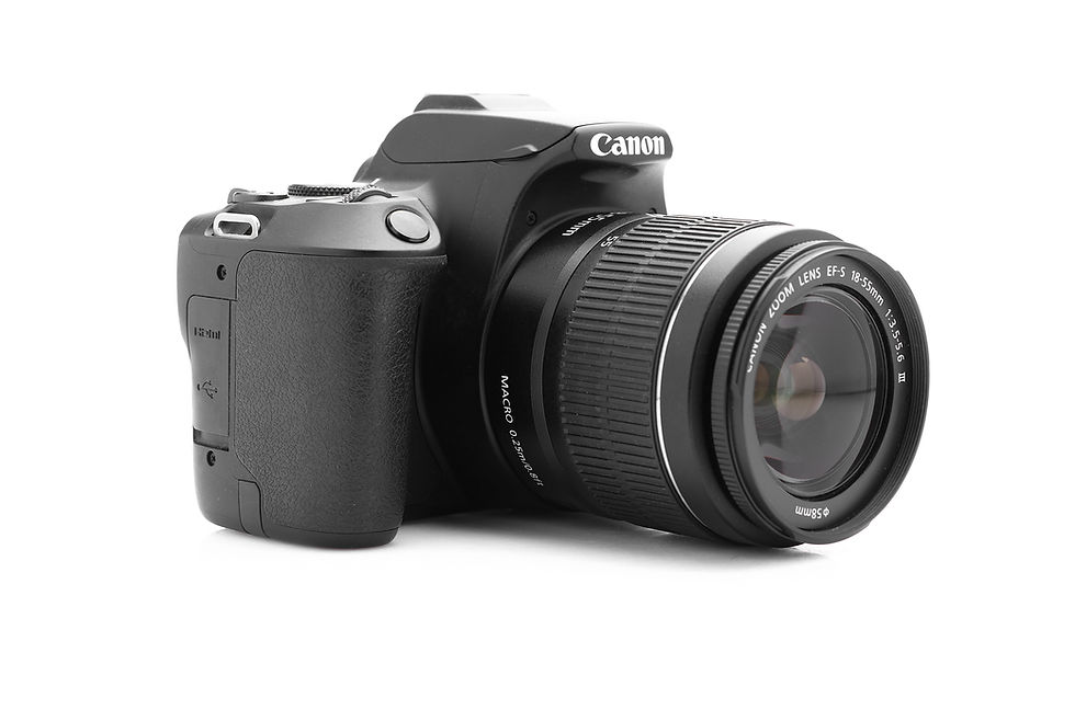 Thumbnail: Used Canon 250D Camera with 18-55mm Kit Lens