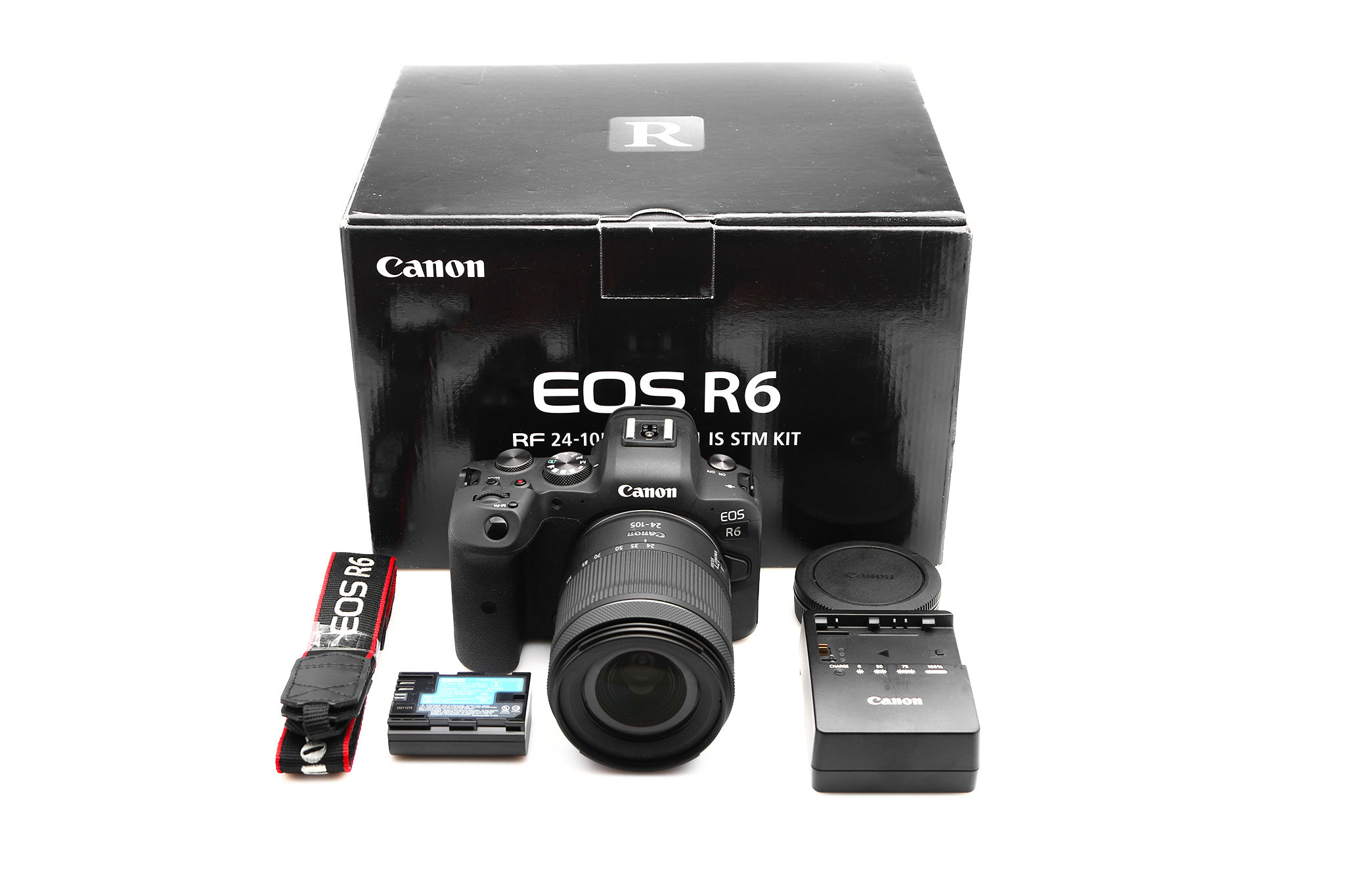 Canon EOS R6 Camera with RF 24-105mm IS USM Lens
