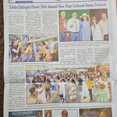 Little Ethiopia Hosts 23rd Annual Cultural Street Festival