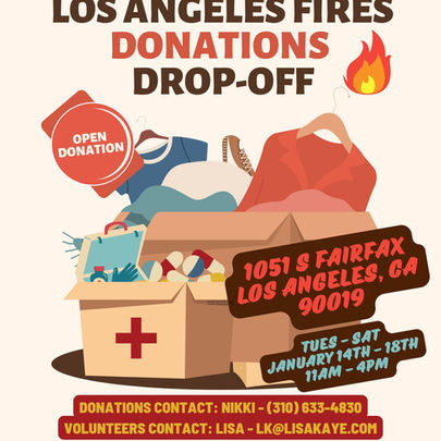Destination Little Ethiopia Opens Donation Center for Wildfire Relief