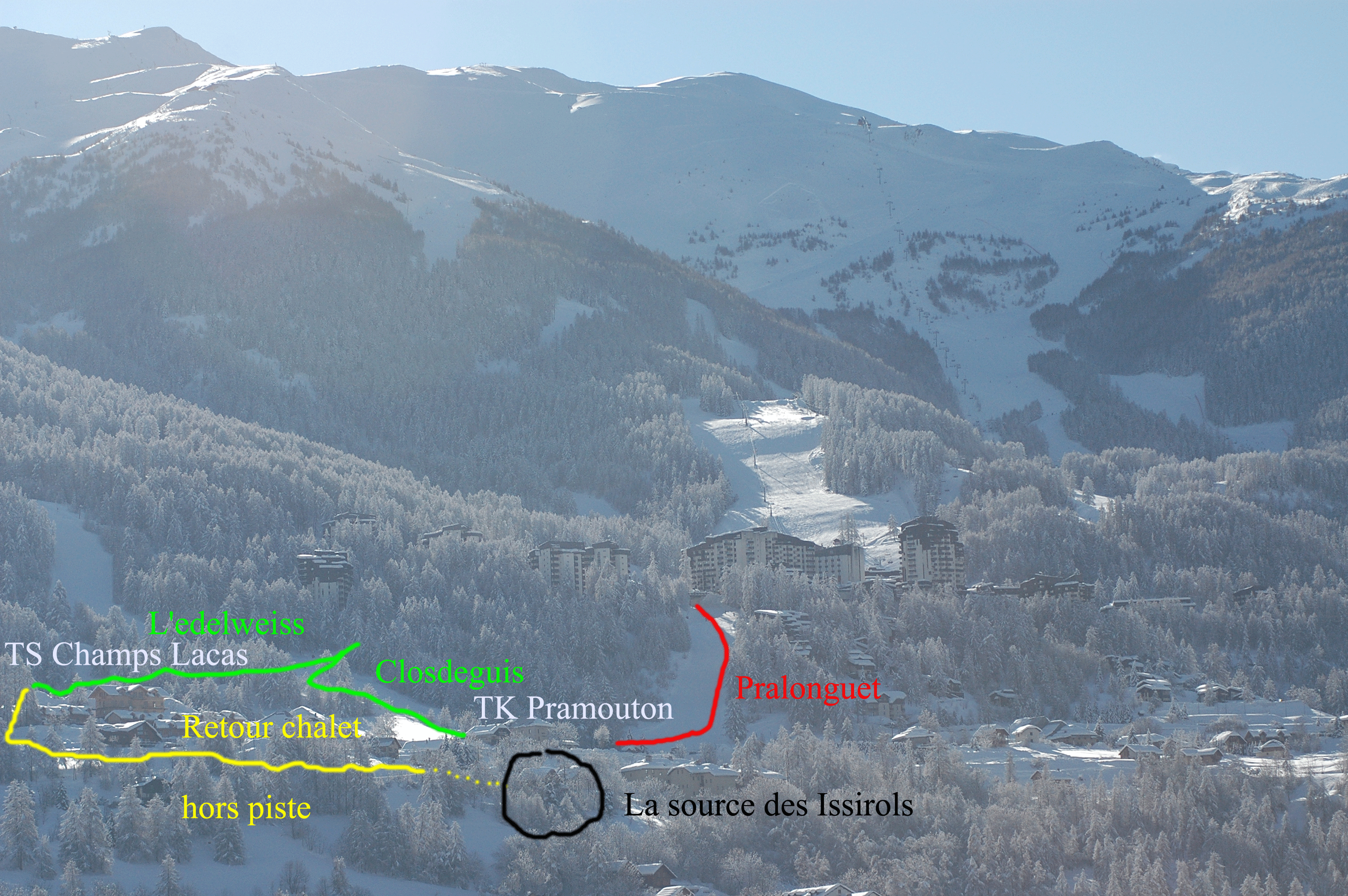 plan d'accés