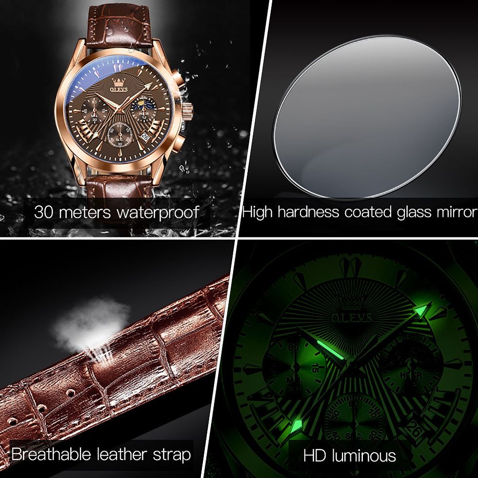 Thumbnail: Casual Men Watch, 5 variation