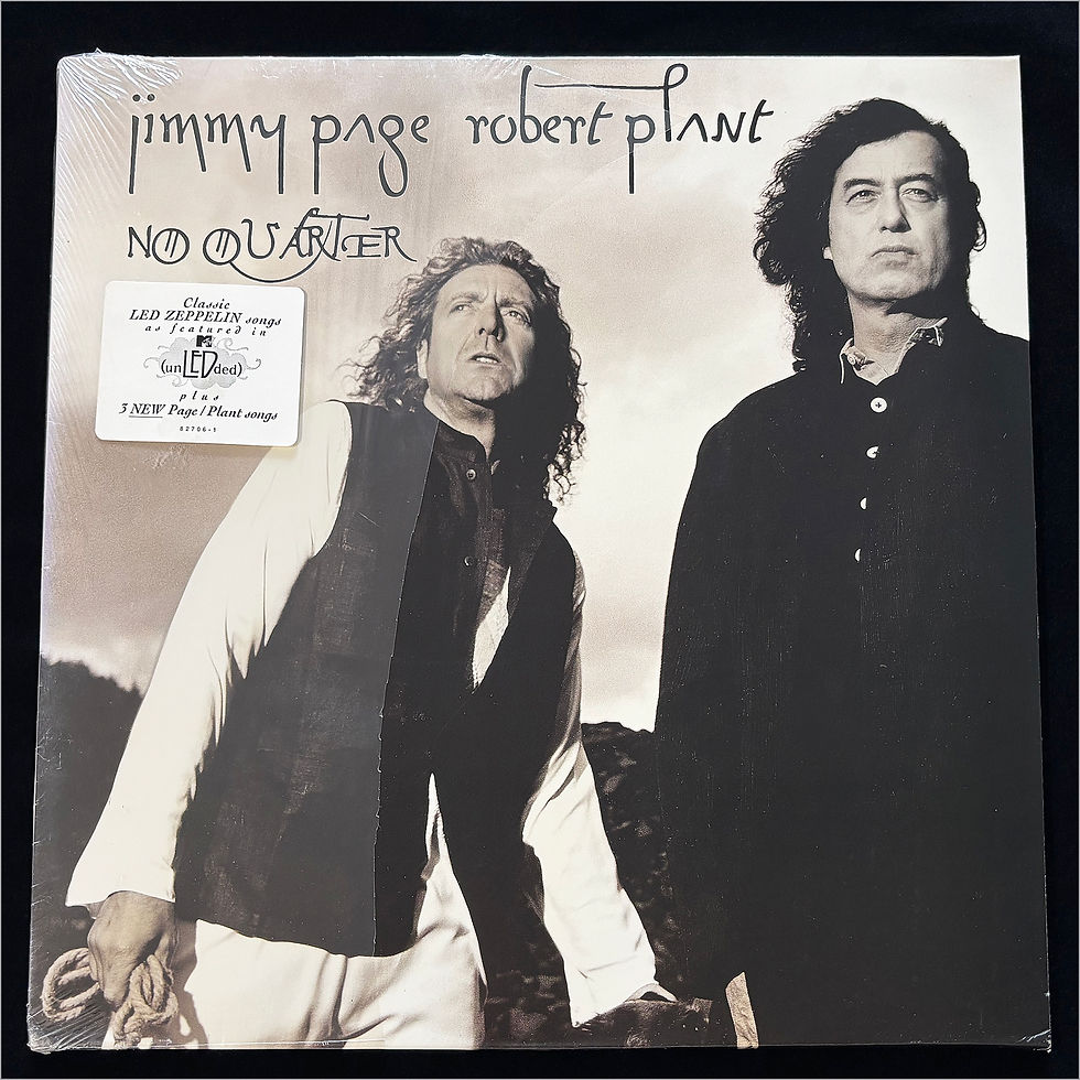 Thumbnail: JIMMY PAGE, ROBERT PLANT / No Quarter: Jimmy ... Unledded - USED - 1994 US Issue