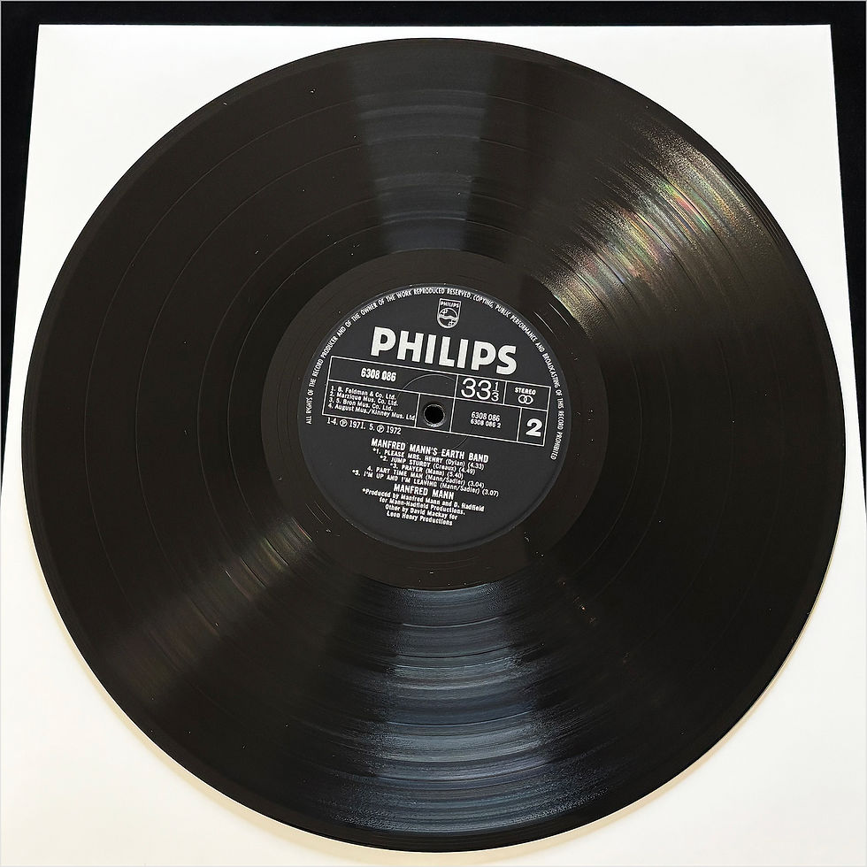 Thumbnail: MANFRED MANN'S EARTH BAND / Manfred Mann's Earth Band - USED - 1972 UK 1st