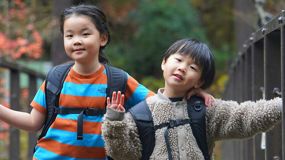 姉弟で成長‼️