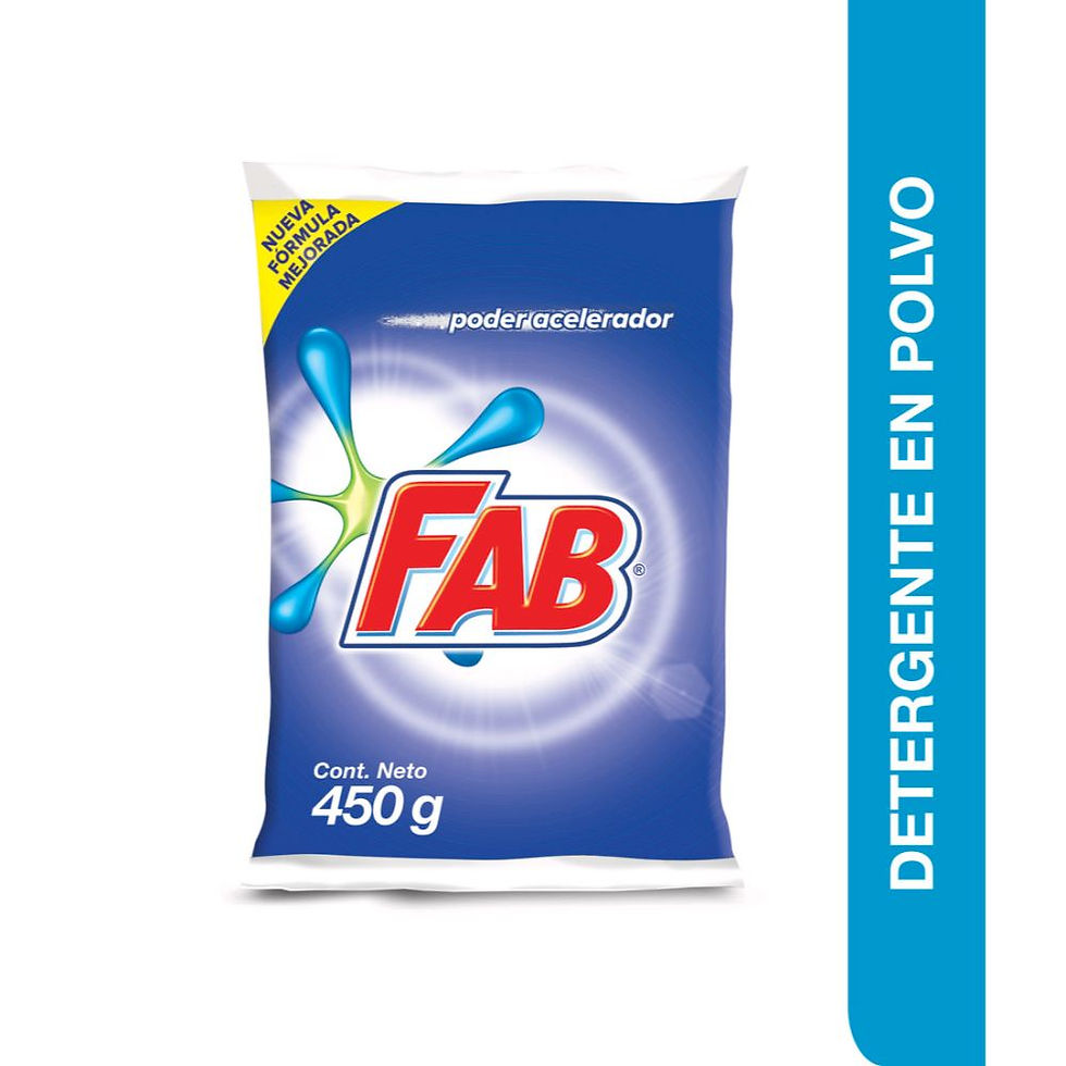 Miniatura: Jabón polvo FAB floral x450g
