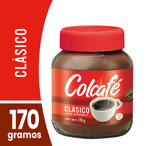 Café COLCAFÉ Clásico instantáneo 170gr