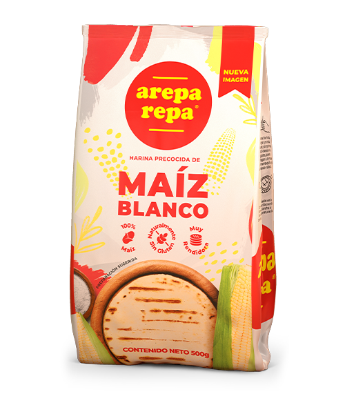 Harina Arepa Arepa Maíz Blanco 500g