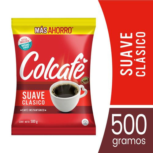 Café COLCAFE clásico instantáneo 500g