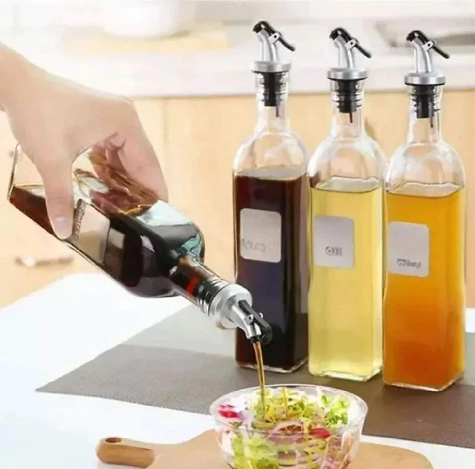 Thumbnail: Glass 500ml glass oil dispenser