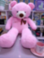 Thumbnail: Human-Size Giant Pink Teddy Bear