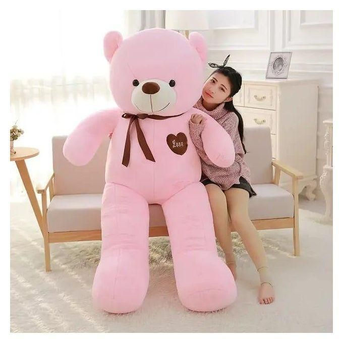 Thumbnail: Human-Size Giant Pink Teddy Bear