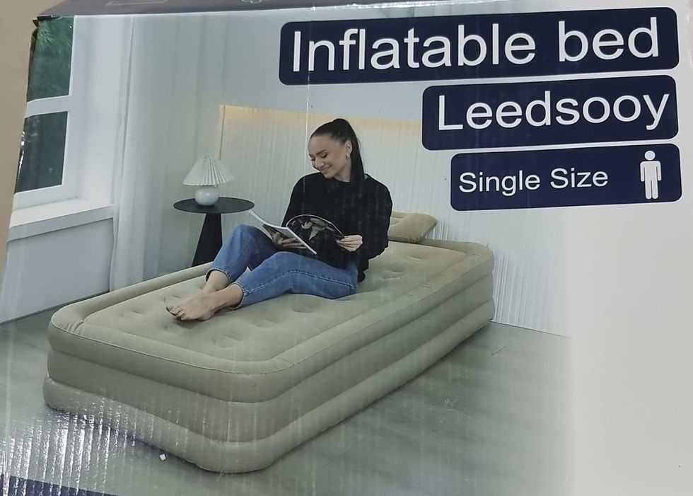 Thumbnail: Self inflating BED +2  inflatable  PILLOWS