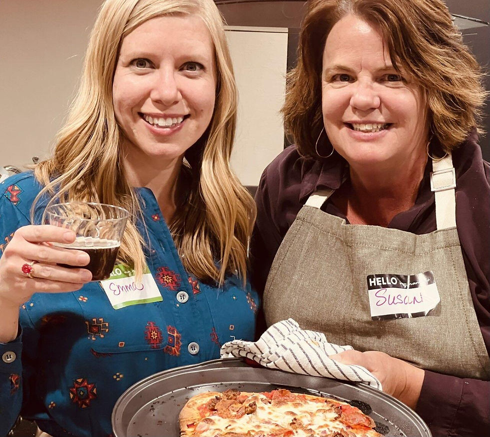 Emma Mitchell and Susan Gates