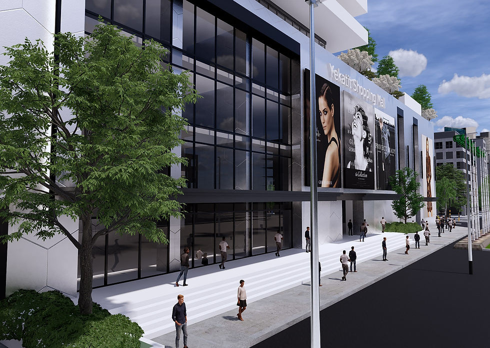 Yekatit shopping mall & Residential building