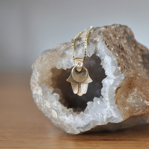 Bell - yellow gold & diamond (S) | KAYA jewelry