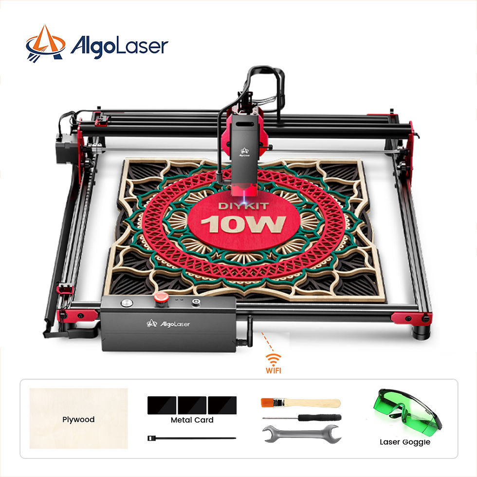 Thumbnail: ALGO Laser Engraver DIY KIT OPTIONAL Laser Rotary Roller Desktop Engraving Cutti