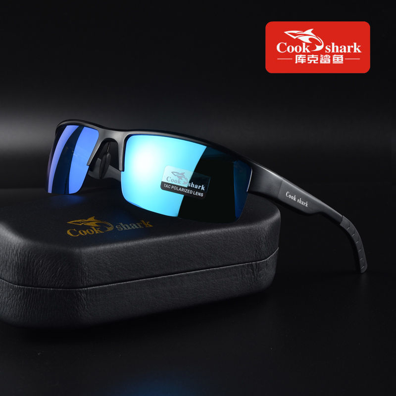 Thumbnail: Cook Sunglasses for Men Driving with UV-Proof Discoloration Sunglasses Polarized