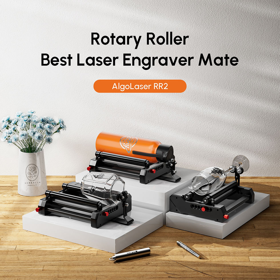 Thumbnail: ALGO Laser Engraver DIY KIT OPTIONAL Laser Rotary Roller Desktop Engraving Cutti