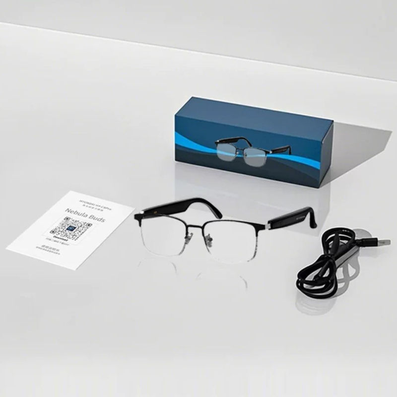 Thumbnail: New Smart AI Bluetooth Glasses Combining Anti - Sound Leakage Call Translation a