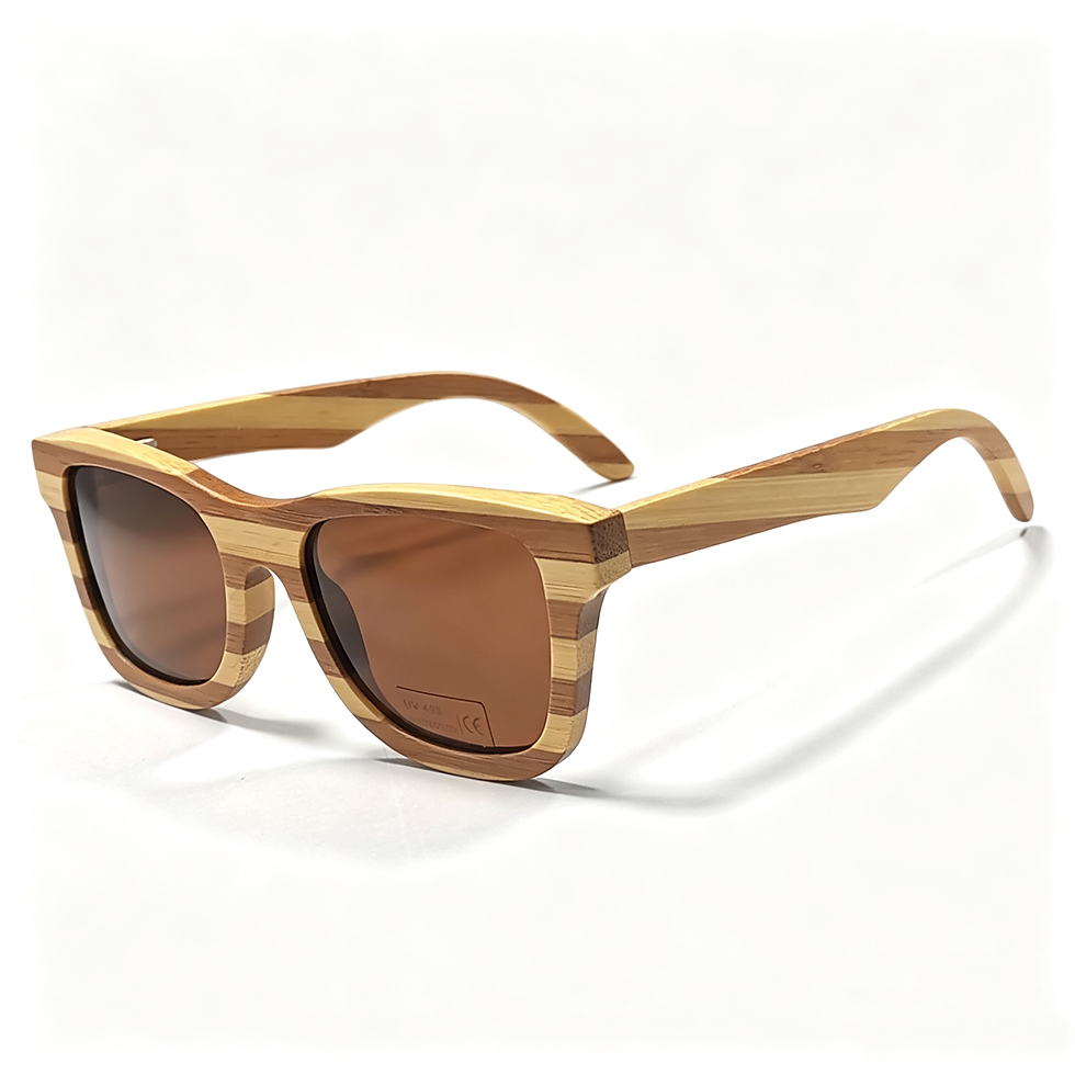 Thumbnail: GM Skateboard Wood Bamboo Sunglasses Polarized for Women Mens New Brand Designer