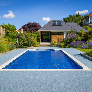 Swimming Pool Surround Surfacing in Kent - Rubber Crumb Surfacing - Wet Pour