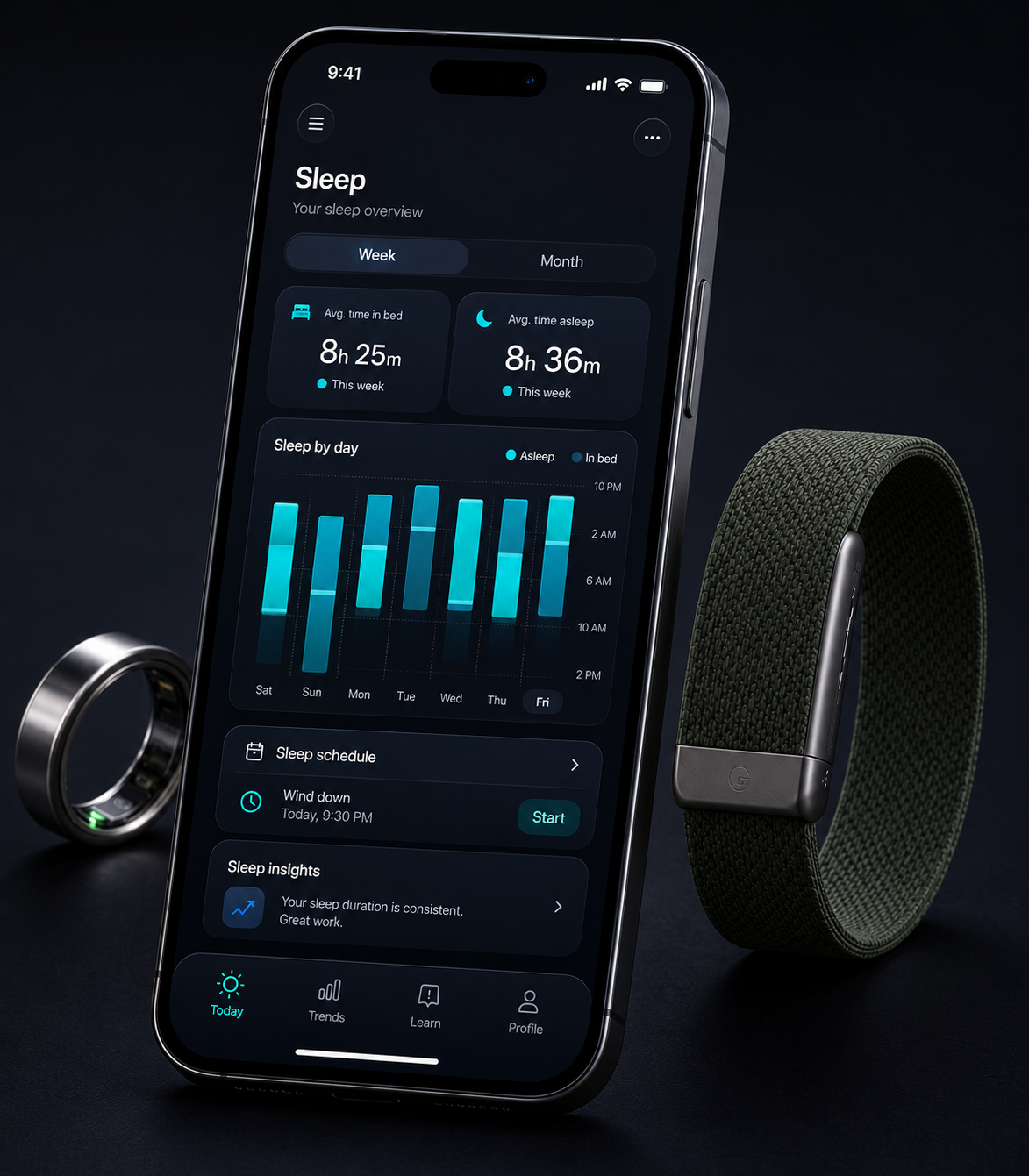 BYOR works with Oura, Whoop, Apple Health and other wearables