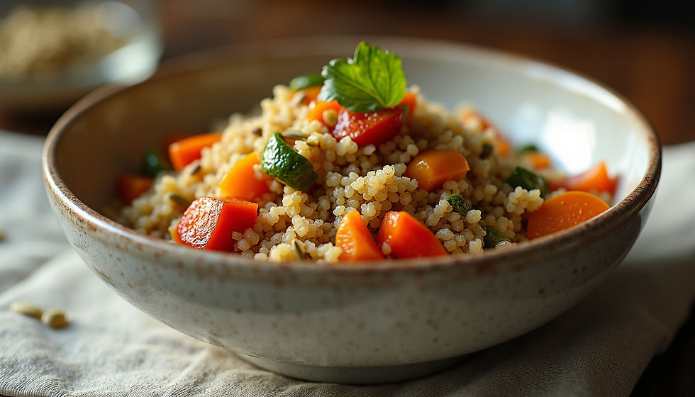 weight loss lunch with quinoa