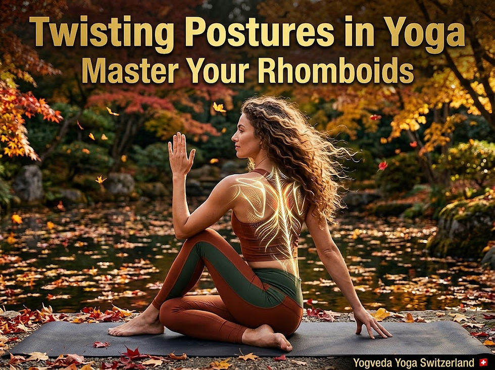 Twisting Postures in Yoga: Master Your Rhomboids