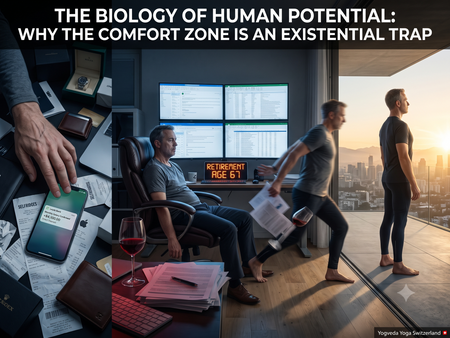 The comfort zone is a biological illusion that acts as an existential trap. Learn how the salary loop and moderate alcohol consumption numb your drive and cause physical decay.