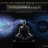 3D-Visualisierung zu Yoga Sutra 1.38: Zwei Gehirnprofile im Vergleich (REM-Traumchaos vs. Delta-Tiefschlafstille) zur Regulierung des unruhigen Geistes durch Meditation, mit Vagusnerv-Darstellung und medizinischer Grafik.