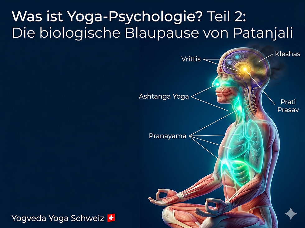 Was ist Yoga-Psychologie? Teil 2: Die biologische Blaupause von Patanjali