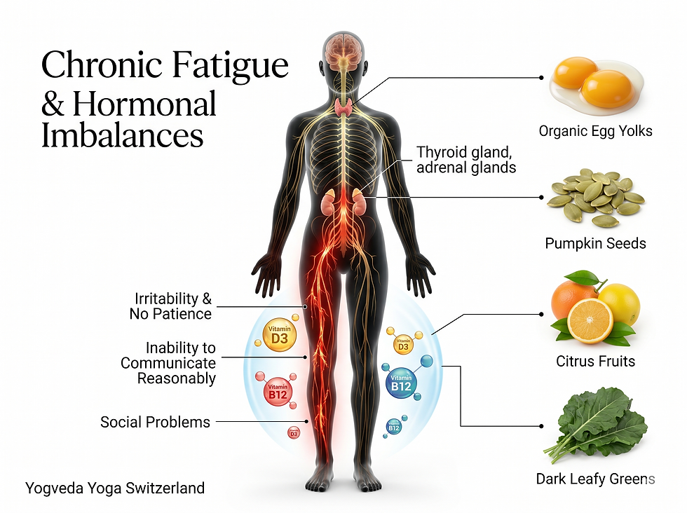 The endocrine blackout: When biological signaling failure and structural compression create the architecture of lethargy.