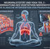 Medizinische 3D-Darstellung der 3 Motoren des Atems, des Vagusnervs, der Herzratenvariabilität und der Atemwegsresistenz im klinischen Yoga.