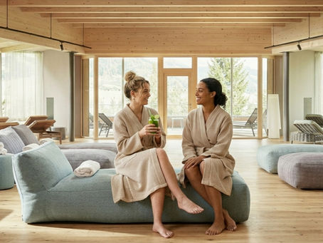 Generation Z im Spa