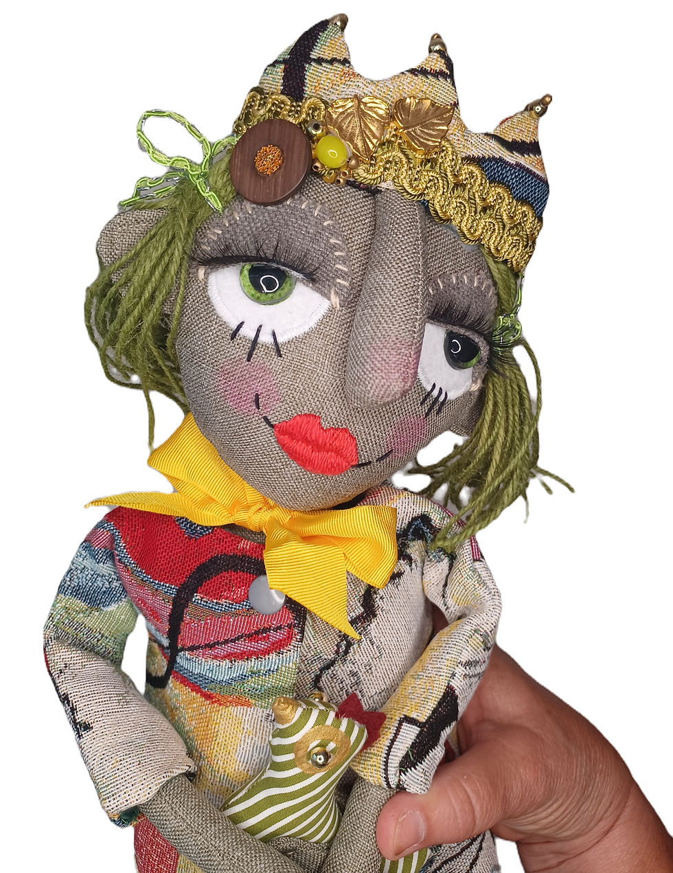 Alexandrine et sa poule