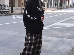 春に向けたフーディスタイリング