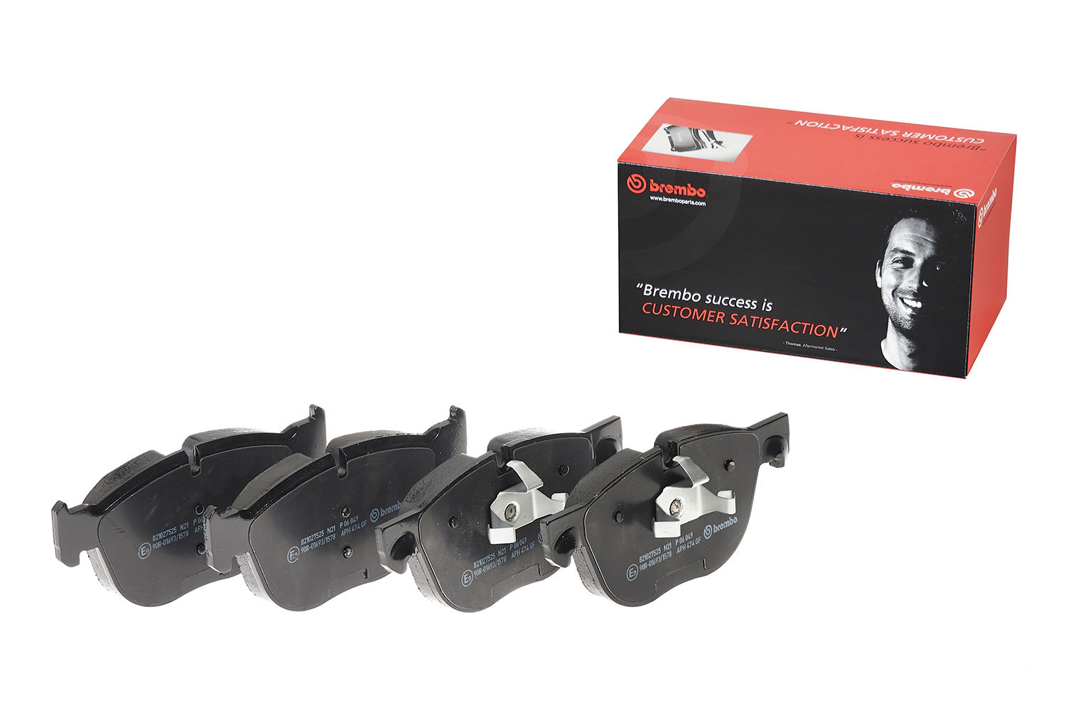 Brembo Front Brake Pad Set - P06049