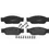 Thumbnail: Brembo Front Brake Pad Set - P36012