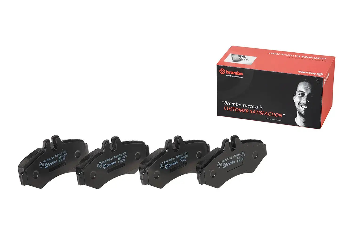 Brembo Rear Brake Pad Set - P50020