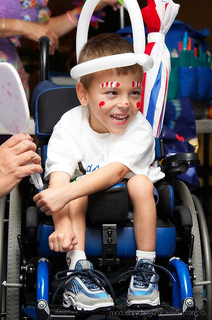 Sensory Inclusive - Happy Kid With Painted Face