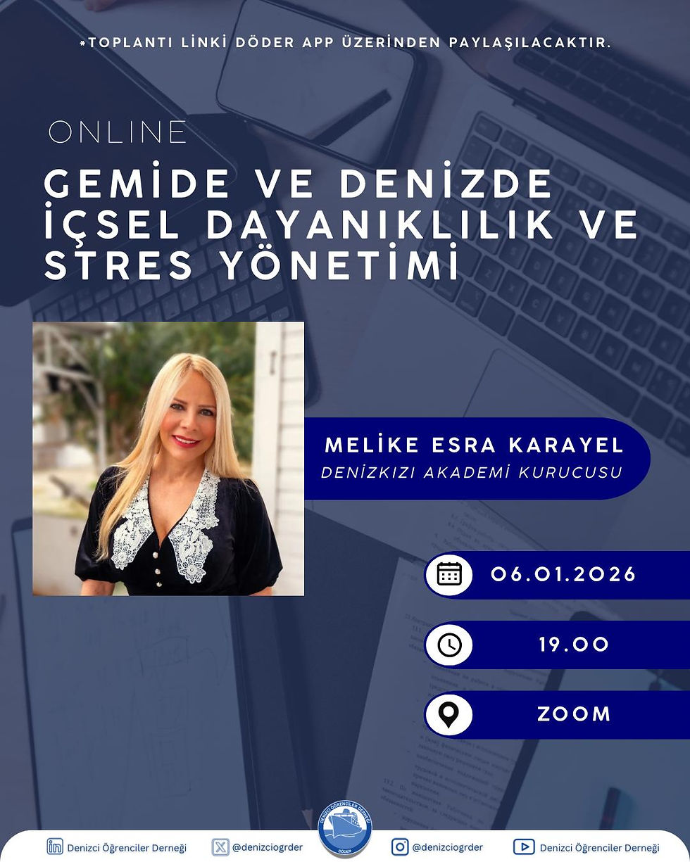 Gemide ve Denizde İçsel Dayanıklılık ve Stres Yönetimi Eğitimi
