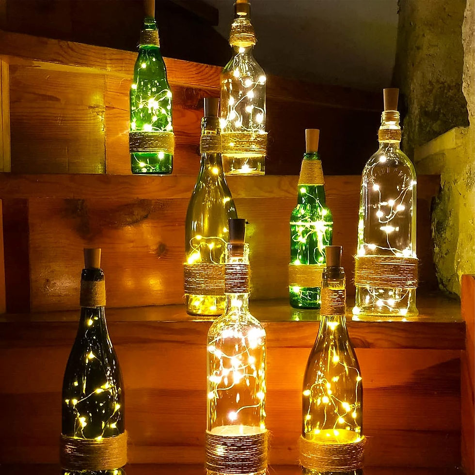 Miniature : Location 24/48 heures LED Bouteille Lumières, 2M 20