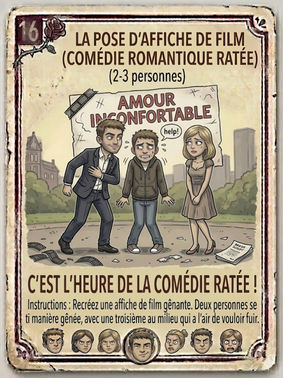 La Pose d'Affiche de Film (Comédie Romantique Ratée)