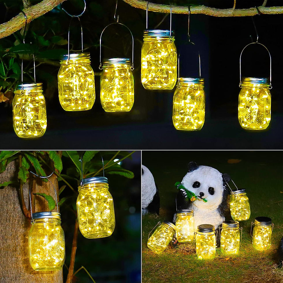 Miniature : Location 24/48 heures HOYIBO Lanterne Solaire Exterieur Jardin - 6 Pièces 30 Led