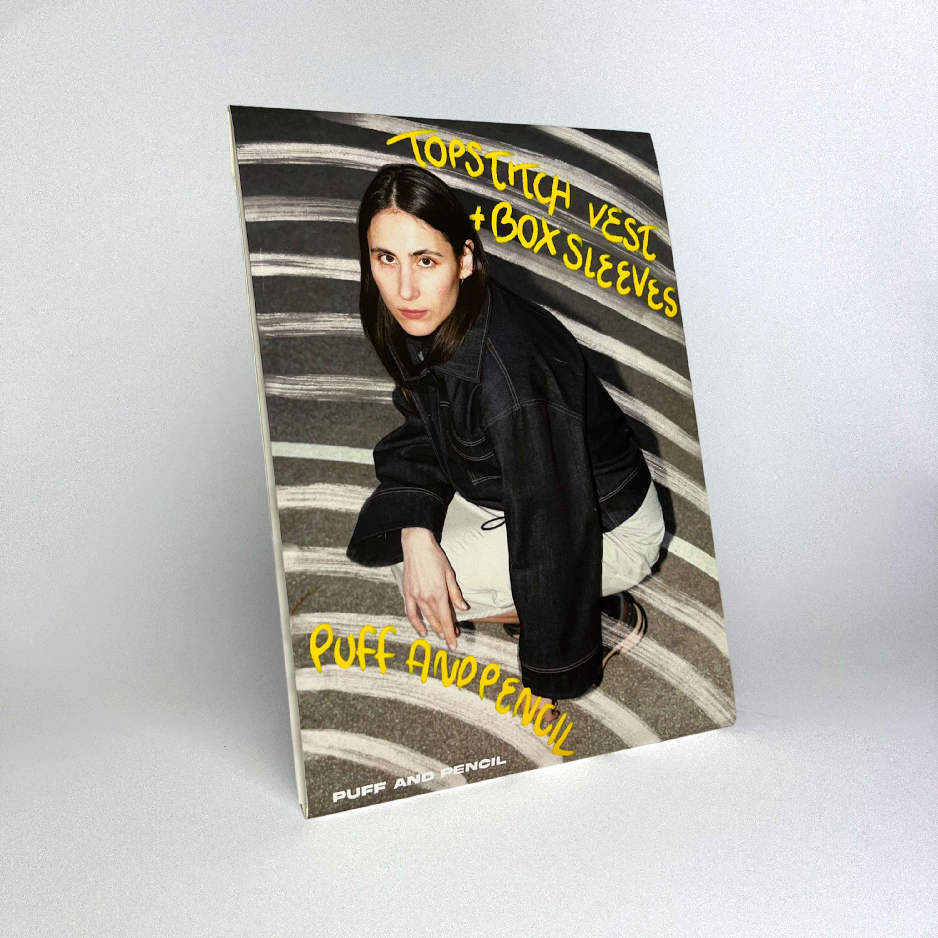 Sewing Pattern - Puff And Pencil - Topstitch Vest W Box Sleeves