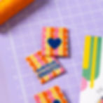 Thumbnail: Woven Labels - Little Rosy Cheeks - Handmade By My Daughter