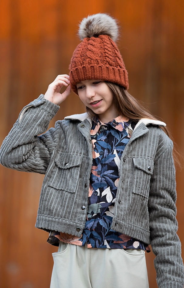 Thumbnail: Wide Rib Corduroy - See You At 6 - Cotton - Smokey Olive